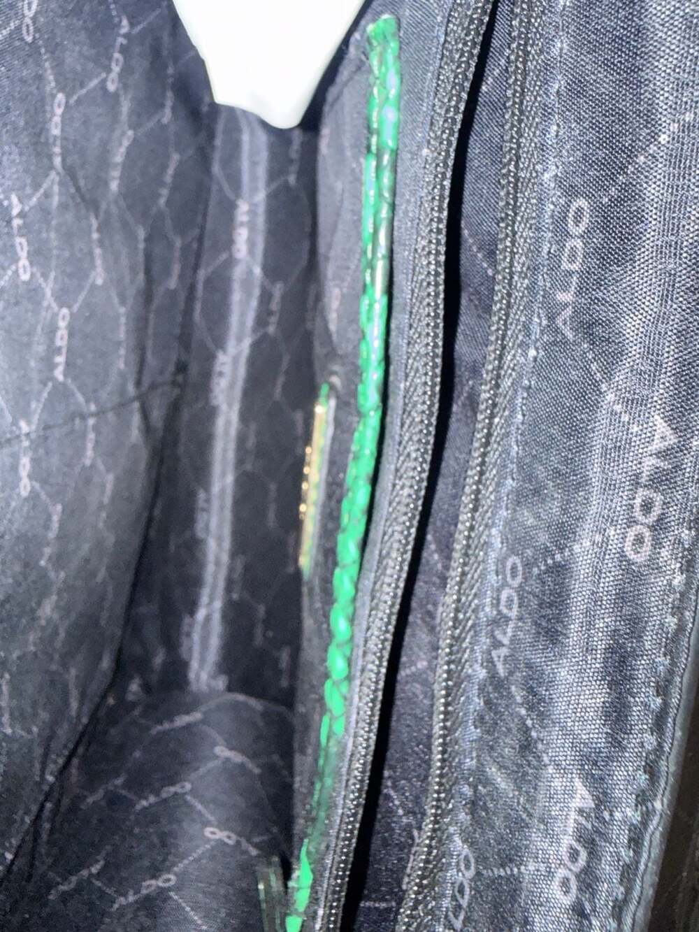 ALDO Glendaa Multi-Color Snakeskin Print Top Handle Crossbody Bag - Picture 4 of 4